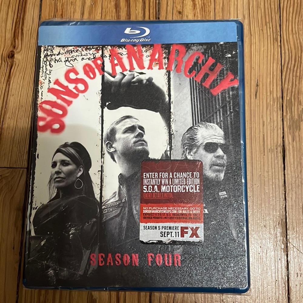 Sons of Anarchy: Season 4 [Blu-ray] New
